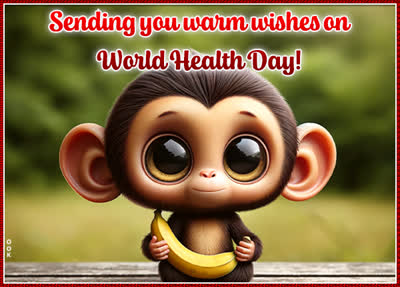 Postcard world health day