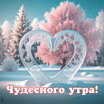 Picture хрустящий снег открытка доброе утро