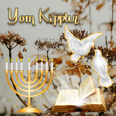 Postcard yom kippur