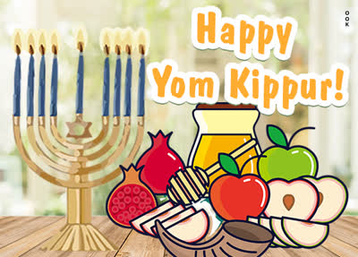 Postcard yom kippur