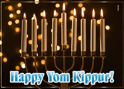 Postcard yom kippur